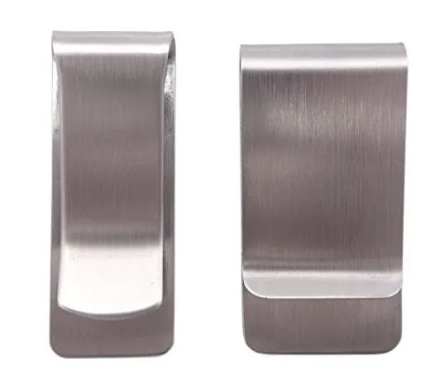 Cheap Custom Size Color Stainless Steel Slim Card ID Wallet Metal Stamping Parts Money Clips