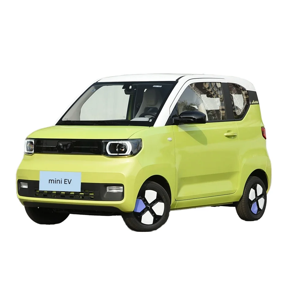 Дешевая цена 2024 Wuling Hongguang мини-электромобили китайского производства 3-дверный 4-местный мини-автомобиль б/у для продажи