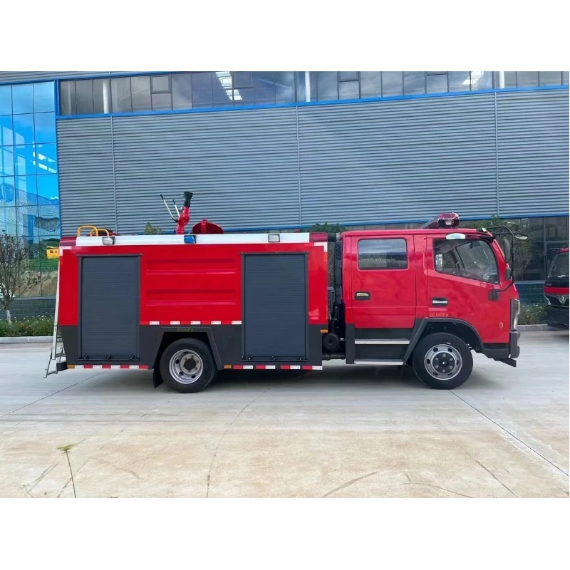 Горячая продажа пожарная машина дизельный двигатель f 4 м3 воды 1 пены Dongfeng 5
