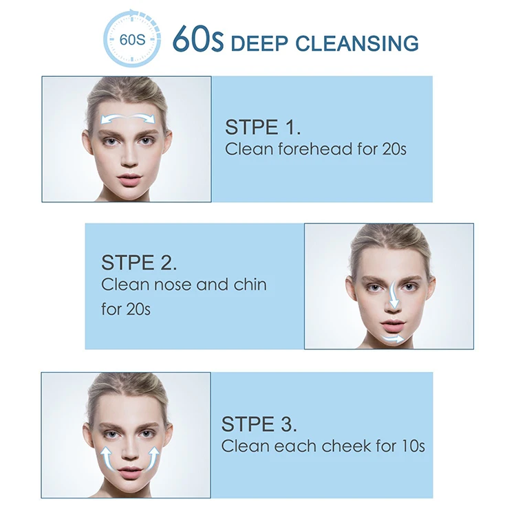 best selling products 2023 4 in 1 multifunctional face makeup cleaner electric facial cleansing brush with Dropshipping