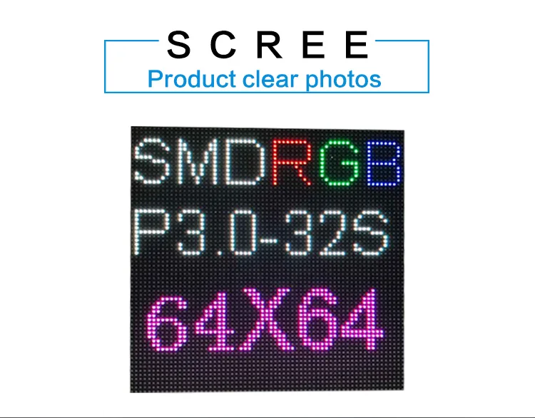 High resolution indoor led screen P1.56 P1.875 P2 P2.5 P3 P4 P5mm SMD led display screen indoor full color led module