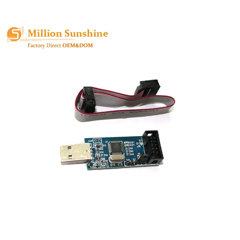 Официальный программатор USBASP USBISP AVR USB ISP ASP ATMEGA8 ATMEGA128 с поддержкой Win7
