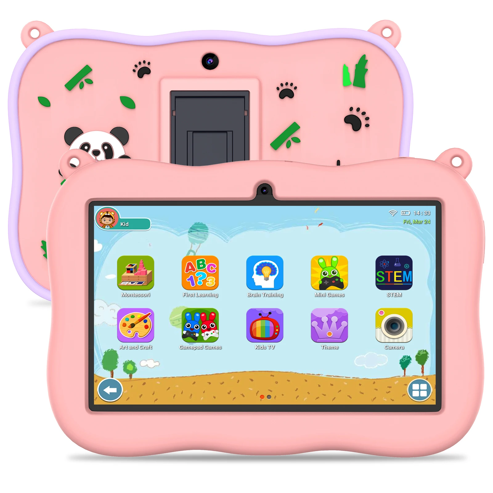 Wholesale customize kid tablet pc child educational android best tablet for education
