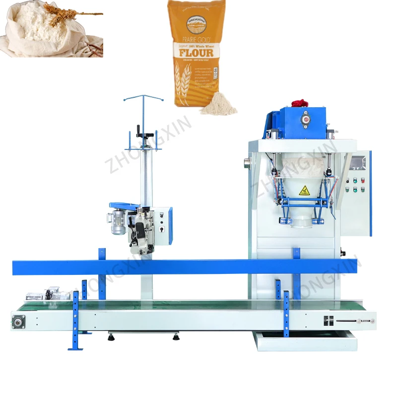 25kg Automatic Powder Packing Machine Feed Packing Machine price Flour