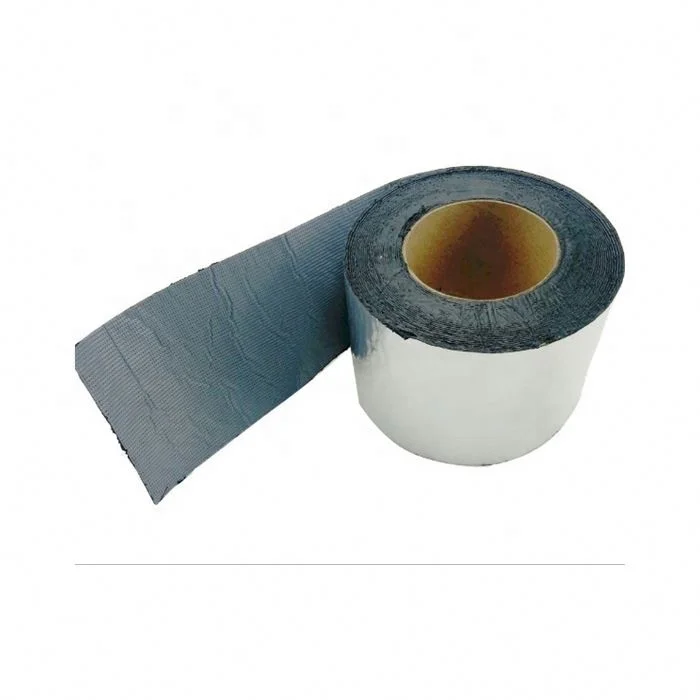 Лидер продаж, бутилкаучуковый уплотнительный ремень, самоклеящаяся Водонепроницаемая алюминиевая фольга для асфальта, дешево