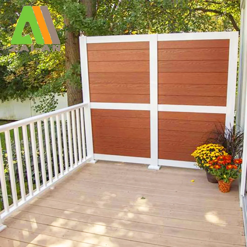 Wholesale install quickly cerca para quintal vinyl pvc fence panels for safety