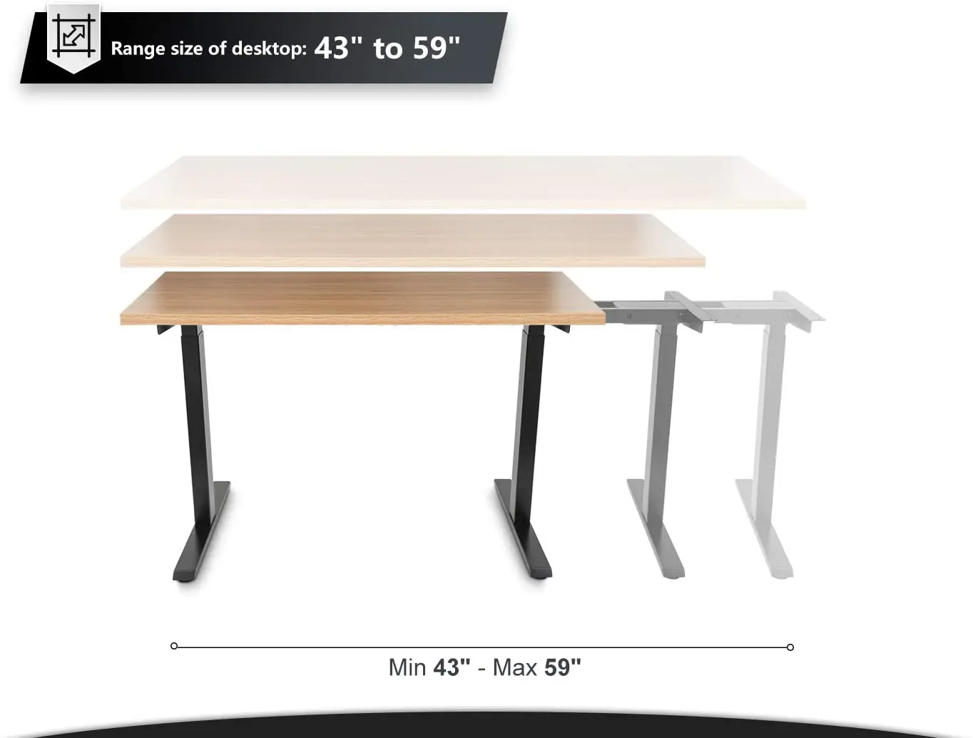 Motor Controller Electric Sit-stand Metal Desk Bases Height Adjustable Lifting Table Leg