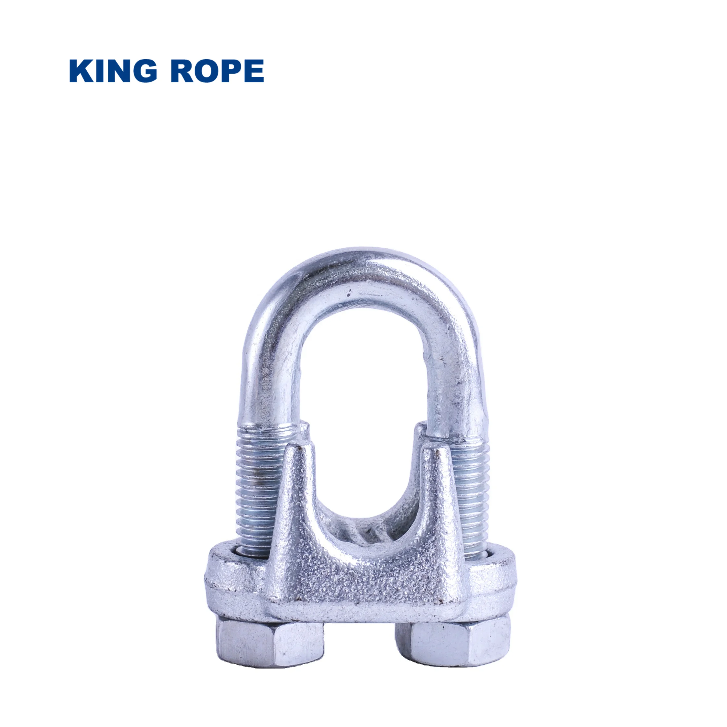 Высокое качество такелажное оборудование Galv ковкий Канатный зажим типа Канатный зажим