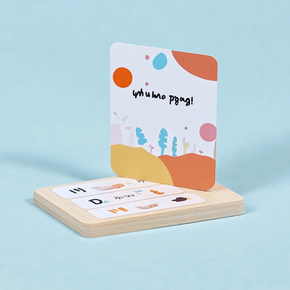 Custom Card Game With Box Full Color Deep Connection Affirmation Card Deck Printing