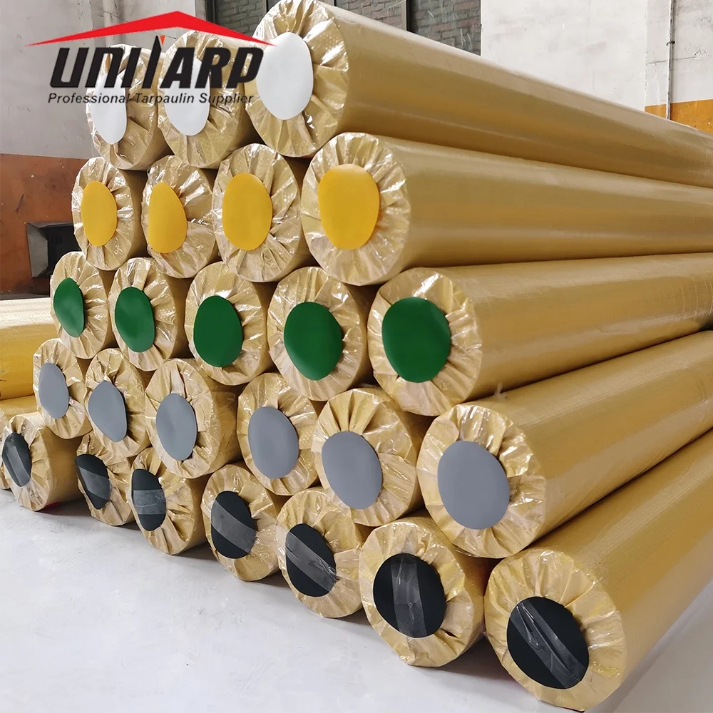 2.18 m 1100Dex 650gsm M2 Classification without Phthalate PVC Knife Scraped Tarpaulin