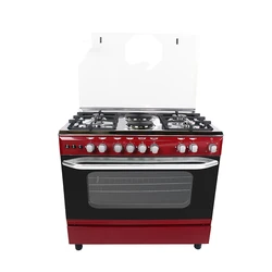 36inch 90cm gas oven stainless steel 6 plate  range gas and electric cooker stove oven gas stove with pizza oven and BBQ grill