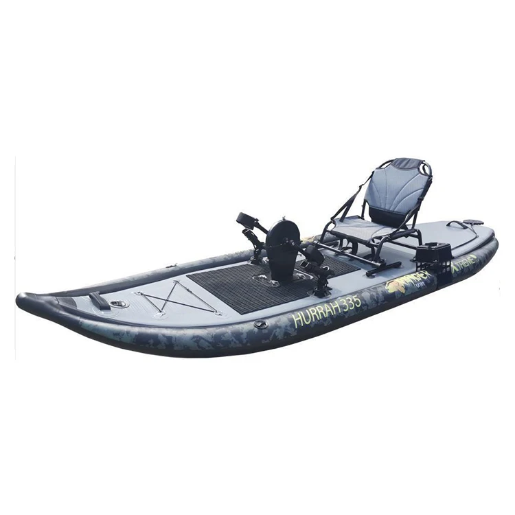 Professional  Surf Travel Kayak  Pedales1 Person Foot Paddle Boat Canoe For Water Sports