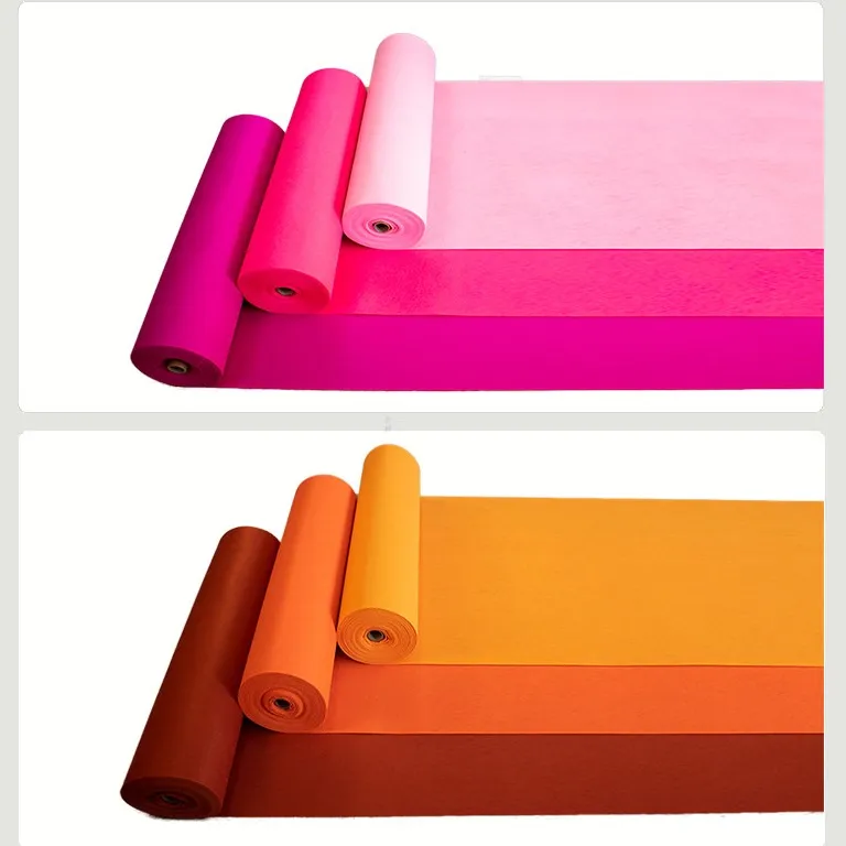 Низкая цена, Высококачественная войлочная ткань, рулон частей, промышленный войлок, полиэстер, Нетканый красочный войлок