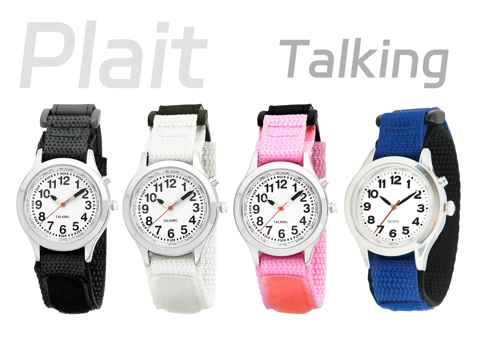 Girls Talking Wrist Watch with clear and loud voice for Visually impaired, Blind or Elder People