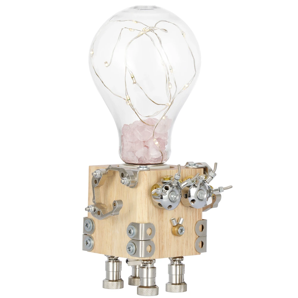 2021 hot sales Hobby Model Kits to Build, Aries Metal Model with LED String Lights-Model Metal DIY for Adults and Kids gifts