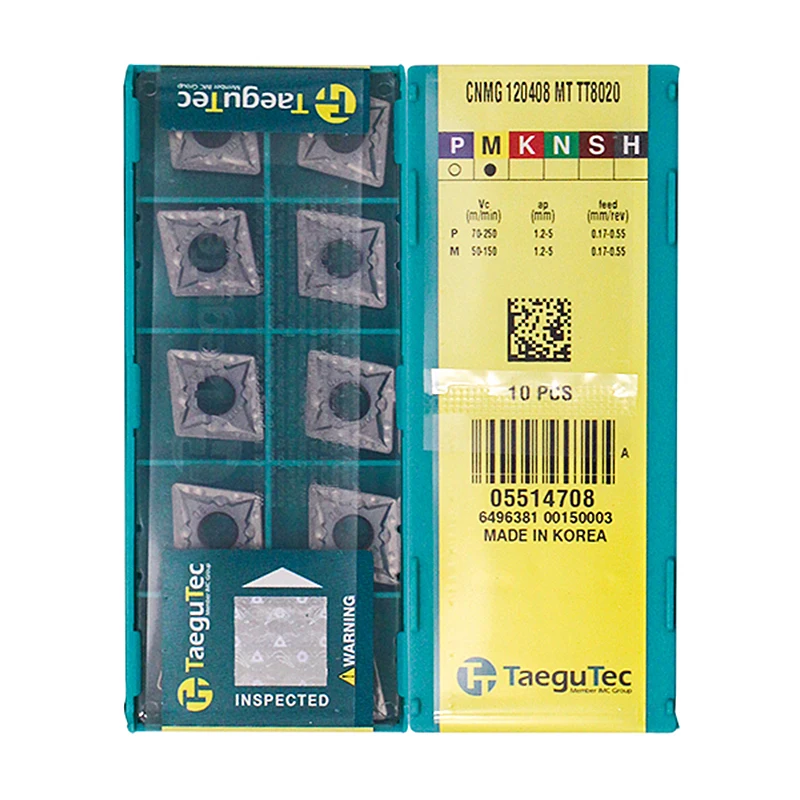 CNMG120408-MT TT8020 100% Original Inserts Cnc Cutting Tools Tungsten Carbide Insert