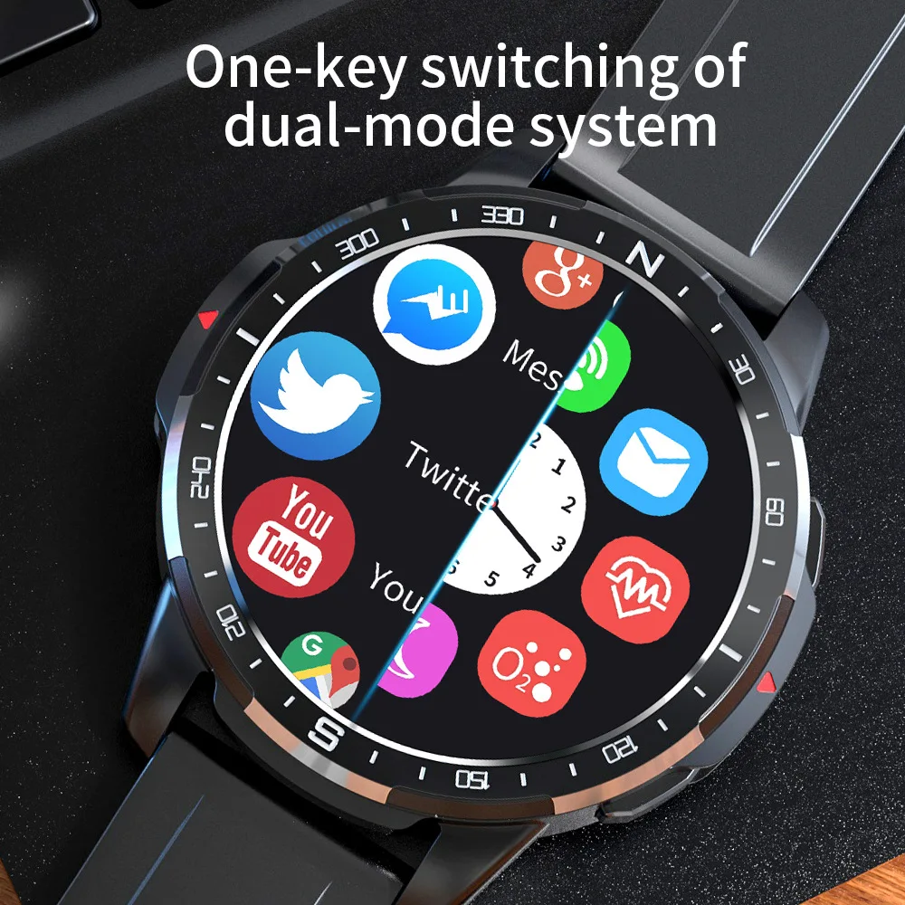 4G Smart Sports Android Watch Multi-function SIM Card 5 Million HD Pixel Step GPS Sports Smart Watch 2022