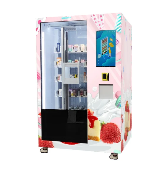 2022 микрон Смарт OEM/ODM чашки торт/ресницы/волосы/видео стенд холодильник на заказ XY Лифт торговые машины для