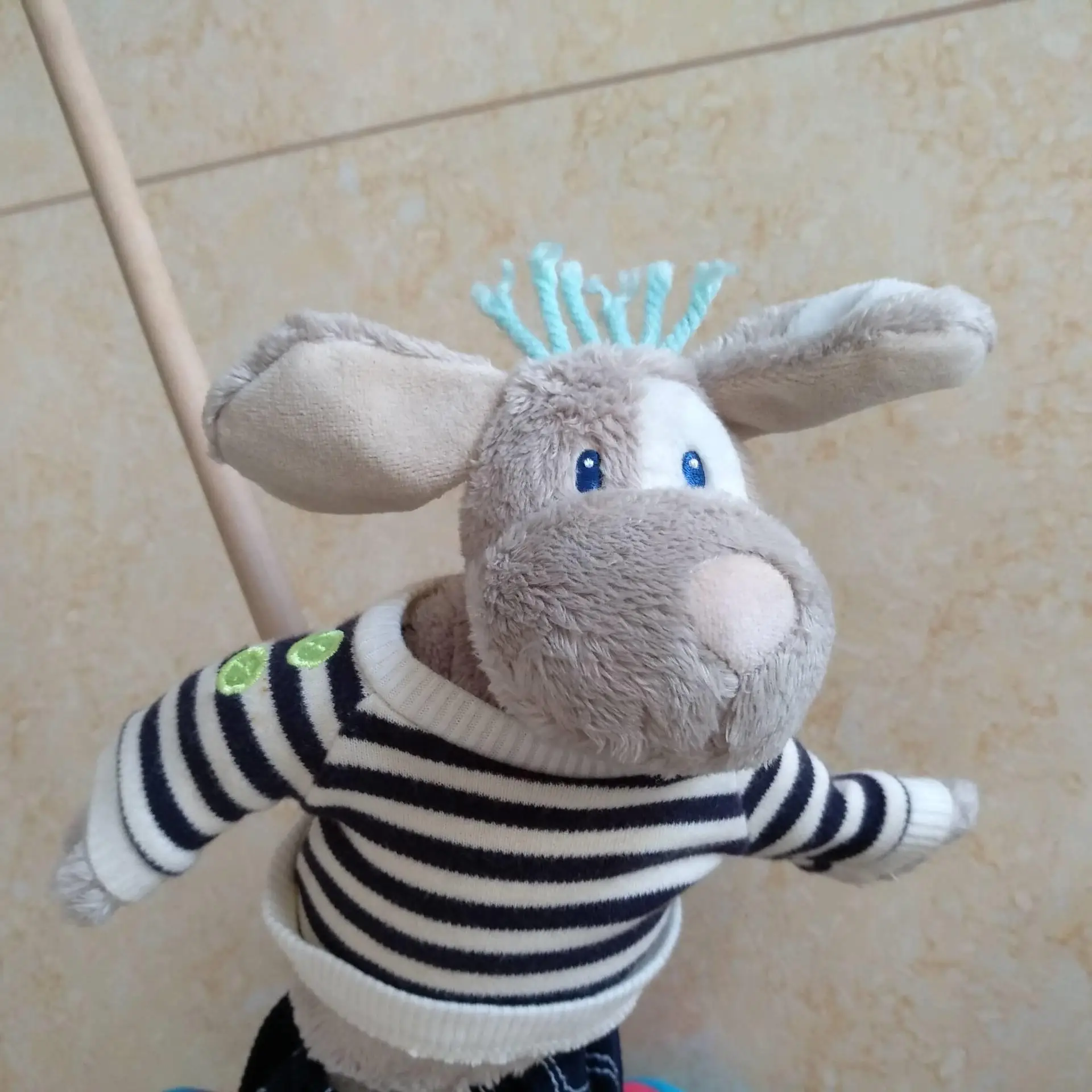 baby funny tidder toys wooden push toy walking toy baby walker for kids