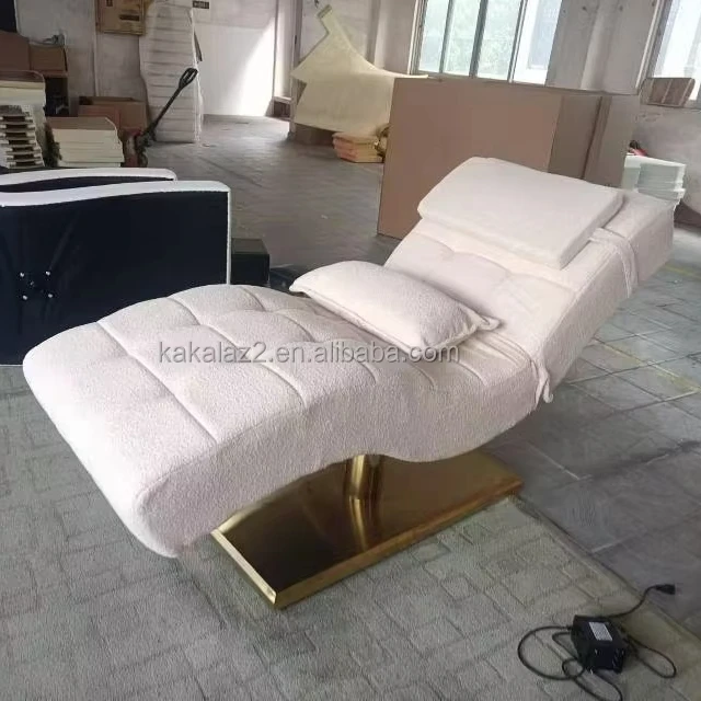 Роскошная Современная массажная кровать на заказ косметическая Электрическое Кресло для лица салон красоты