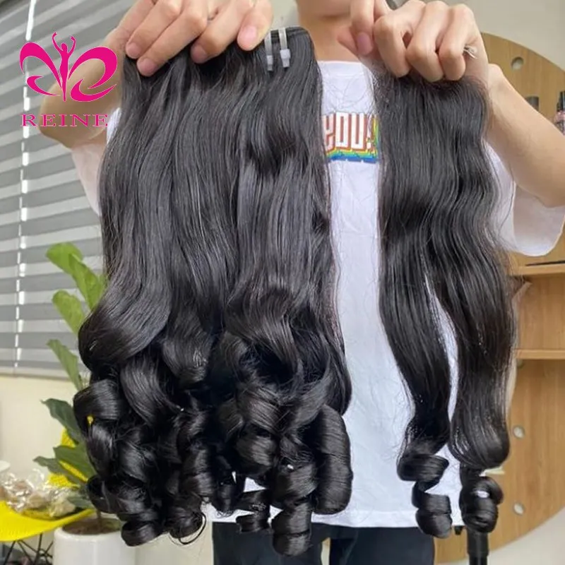 Raw Vietnamese Burmese Hair Unprocessed Virgin Natural Straight Wavy Hair Vendors Vietnamese Cuticle Aligned Raw Human Hair Soft
