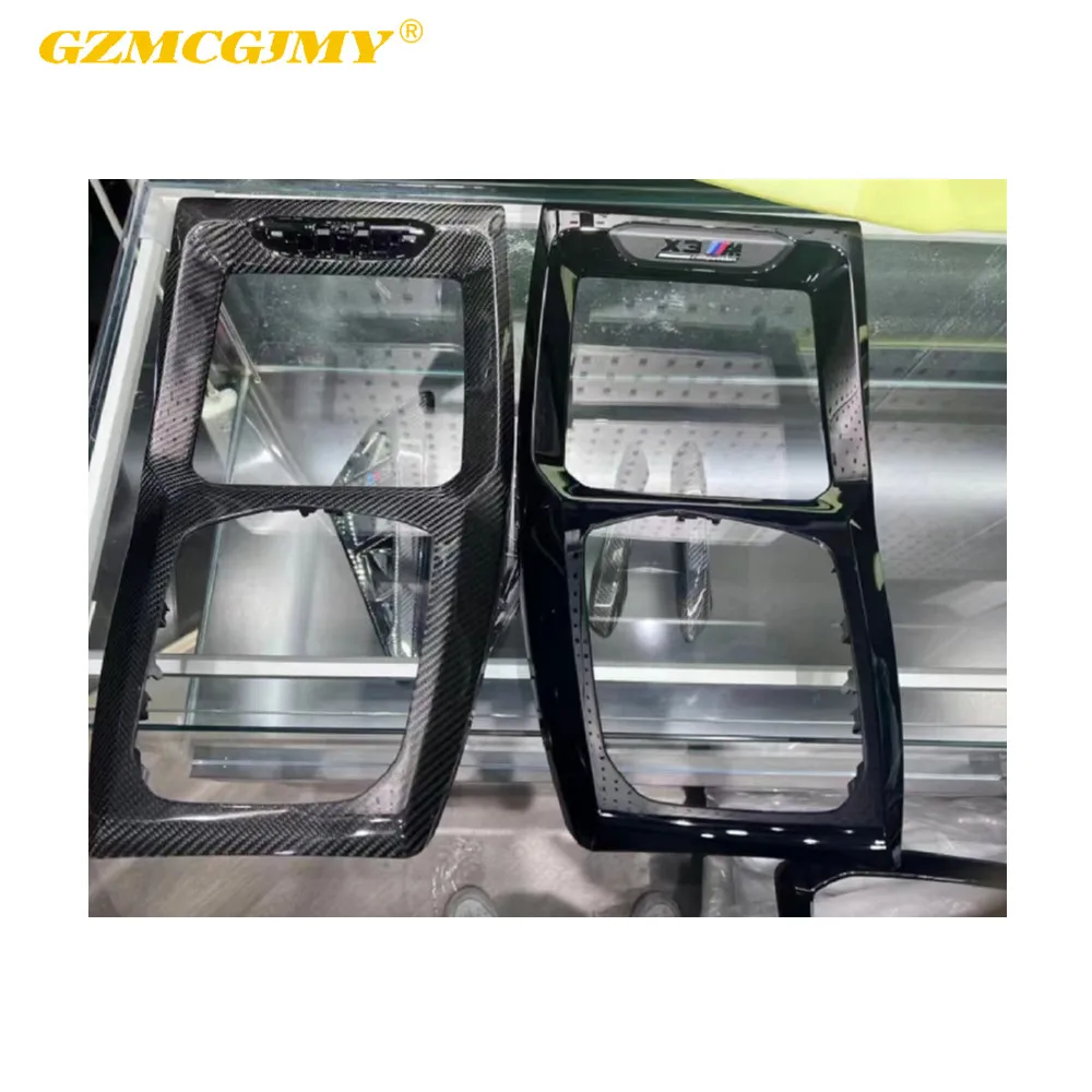 High quality The car interior X3 X4 central panel is suitable for BMW f97 f98 X3M X4M carbon fiber control panel