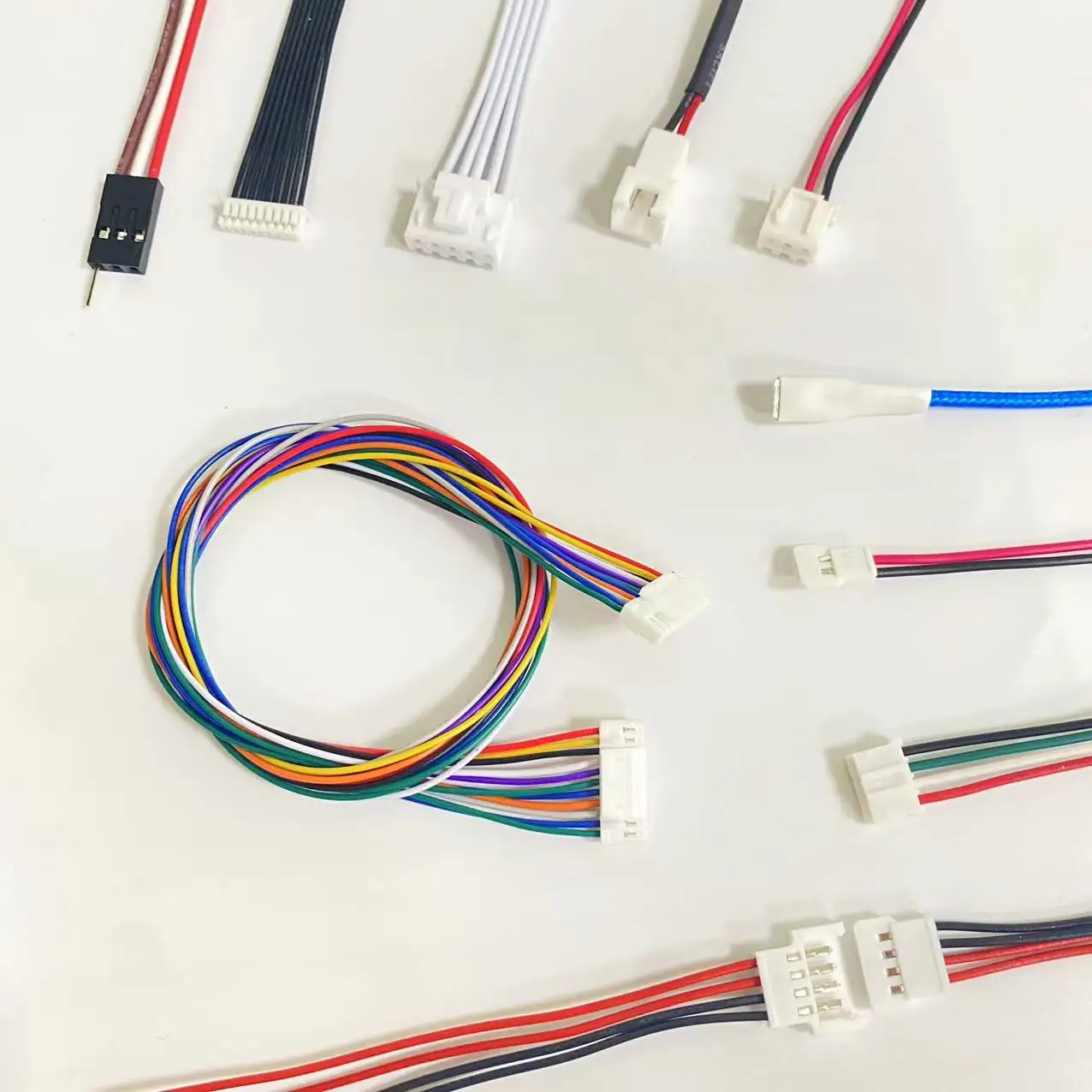 Custom Molex/JST SH ZH PH XH Connector Terminal Cable Assembly Wire Harness Molex/JST 2 3 4 5 6 7 8 9Pin Cable