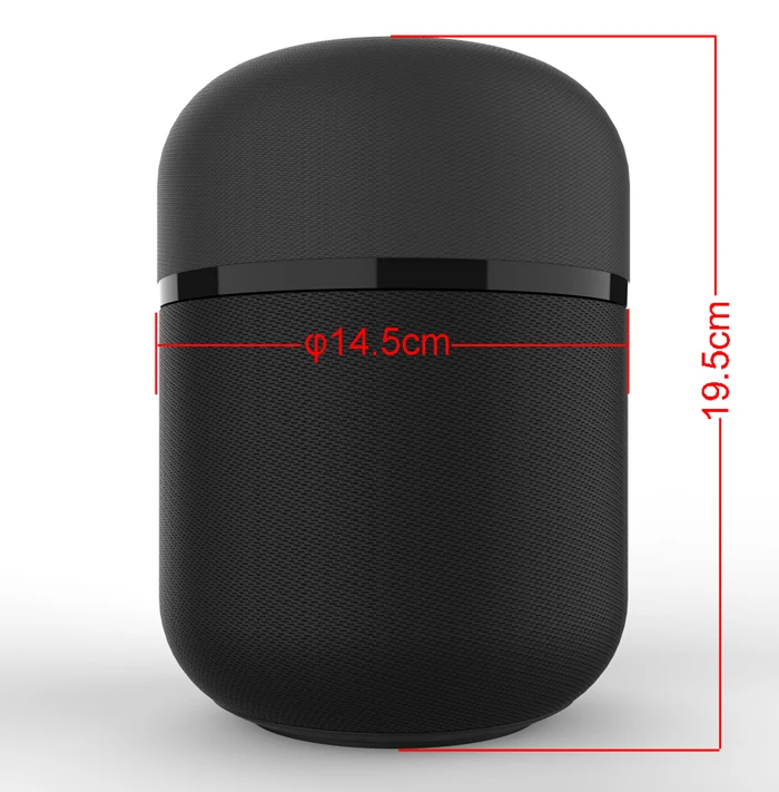 2022 New Design Subwoofer Sound Big Portable Wireless Bass Speaker 60W with TWS NFC