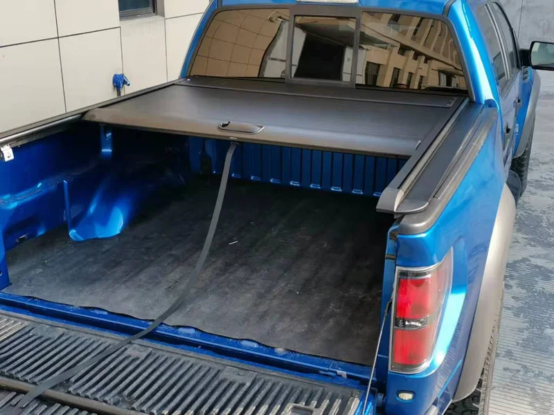 Custom6 roller shutter tonneau cover for Dodge ram Ford f150 ranger toyota tundra hilux revo retractable tonneau covers