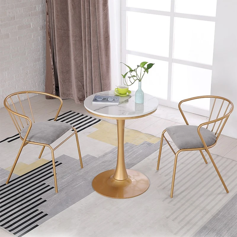 Restaurant Dining Room Coffee Bar Use Modern Gold Chromed Stainless Steel Metal Frame Pink Velvet Dining Chair