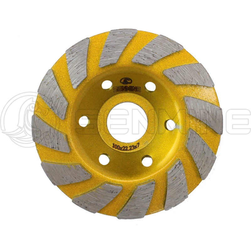 125mm 5inch Diamond Segment Grinding Wheel Abrasive Cup Cutting Disc Concrete Marble Granite