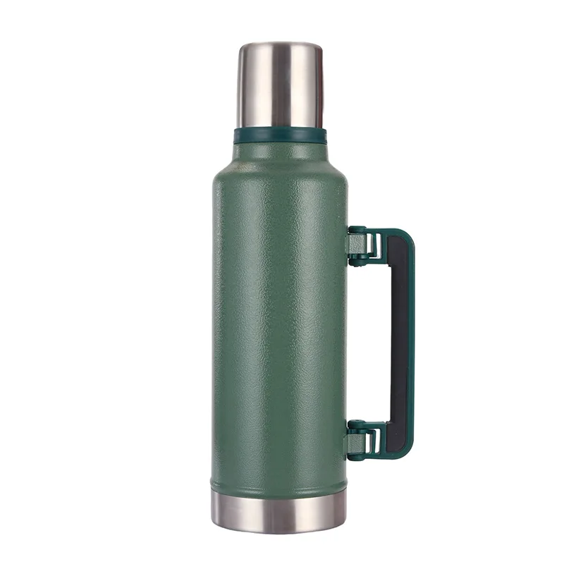High Quality 1300ml Outdoor Camping Stainless Steel Double Wall Vacuum Flask Termos Water Bottle Thermos Travel Pot