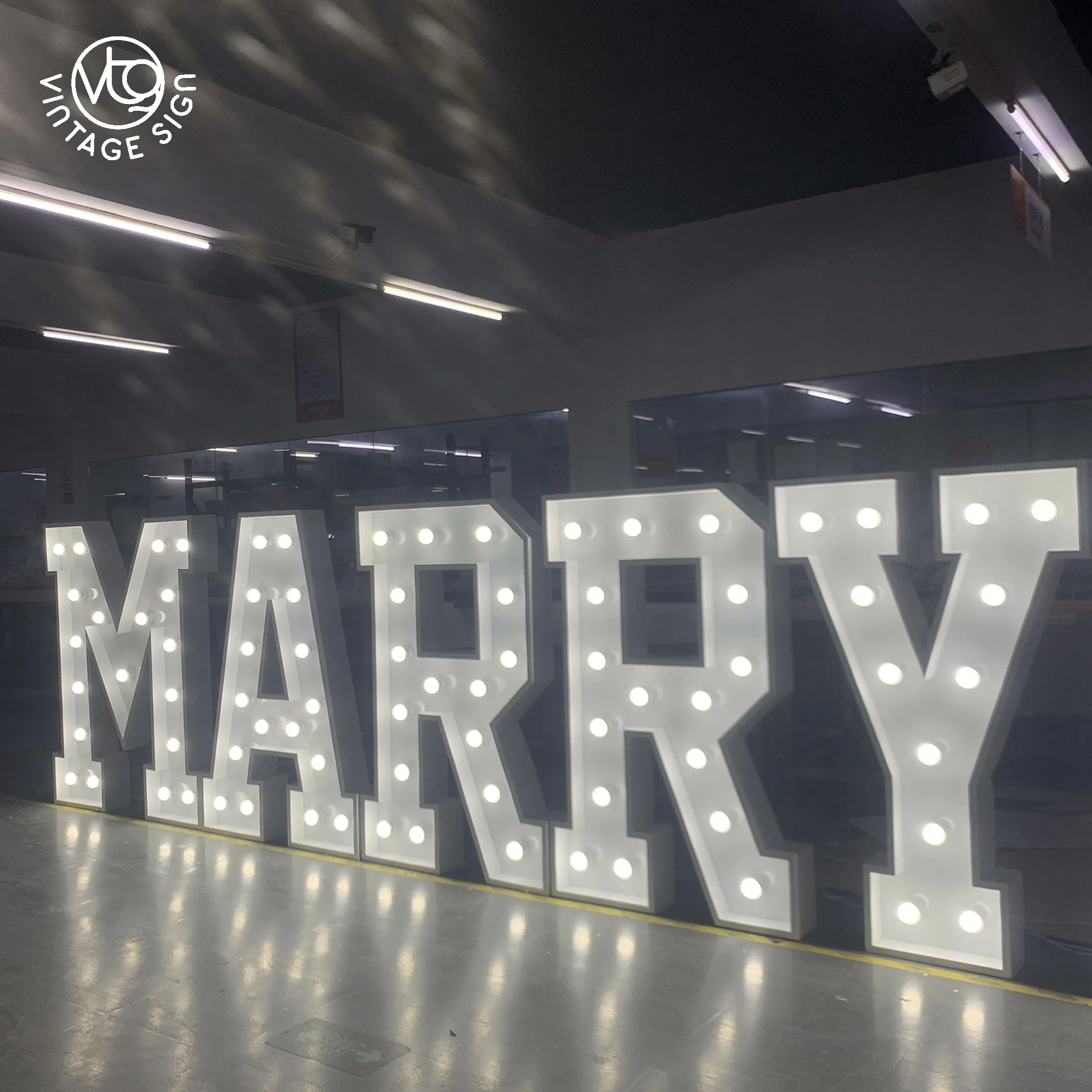 Large Marquee Letters Sale Light Up Sign Wedding Decoration Big 5ft Lit Cheap Marquee Letters With Factory Price