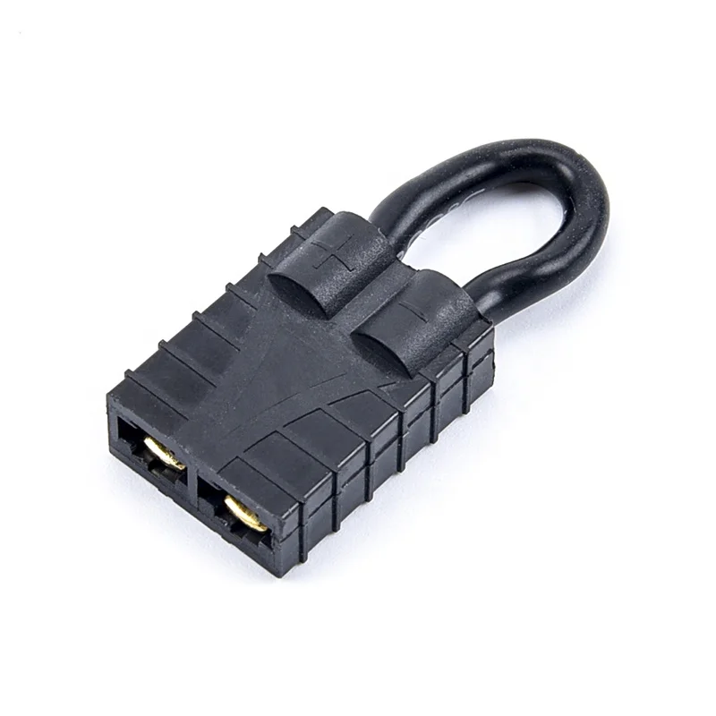 TRX Female Plug Bind Plug Loop Connector Short Circuit Battery Jumper Cable Wire 12AWG For RC Battery DIY Parts