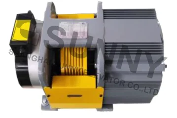 Двигатель для домашнего лифта MONA200A, лифт для виллы, безредукторный Тяговый станок для MRL лифтов