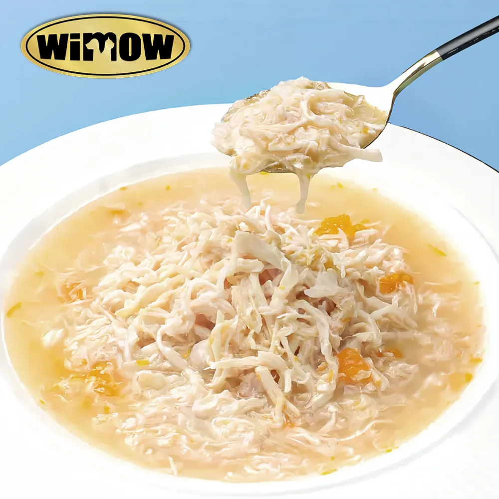 Delicate Quail Ostrich Salmon Raw Bone Meat Sauce Cat Wet Food Pouch Wholesale Pet Wet Food Cats