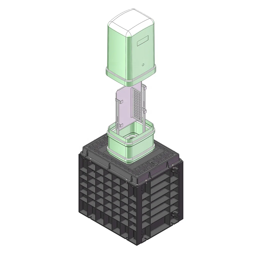 144 многофункциональные Антикоррозийные волоконно-оптические точки доставки (FDP), набор вставок для пьедестала и хранилища для FTTH сети