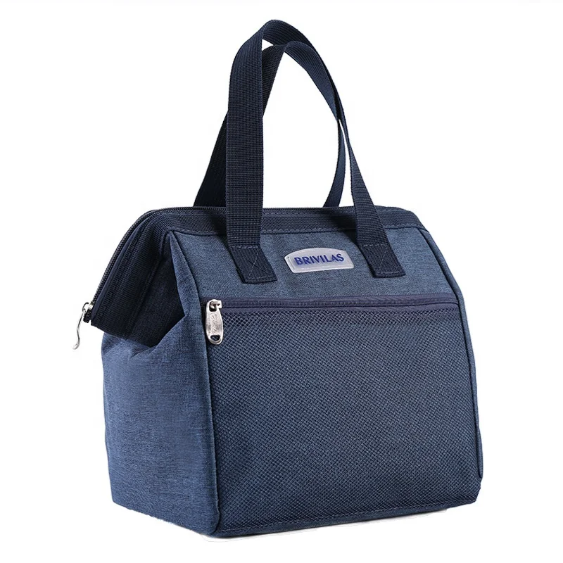 Eco-Friendly Large Reusable Thermal Insulated Grocery Cool Carry Cooler Lunch Tote Bag For Frozen Food