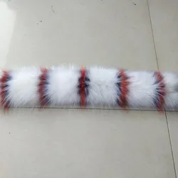 Manufacturers direct selling high quality artificial raccoon fur collar high imitation clothing fur collar imitation fox hair st