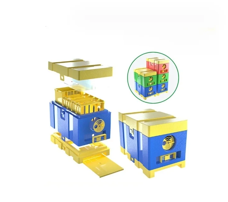 Factory price Mini plastic nuc boxes bee Honey Queen Bee Hive Nuc Box for plastic nuc boxes