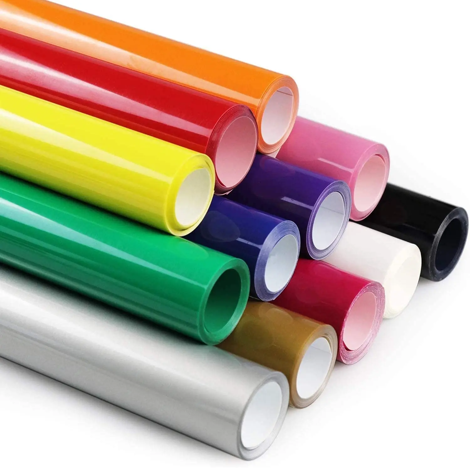 Premium manufacture wholesale iron on vinyl logo in transfer film for shirts