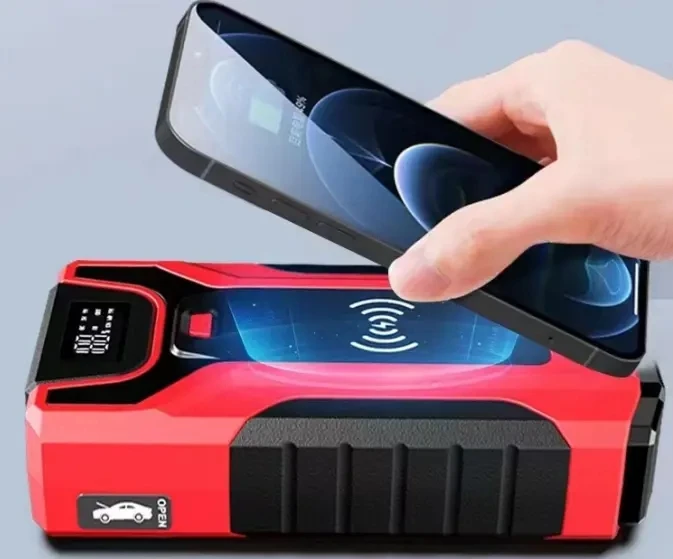 Portable Charger Starting Device Emergency Tool Multi-function Battery Portable 12v 24v Car Jump Starter With Lcd Screen