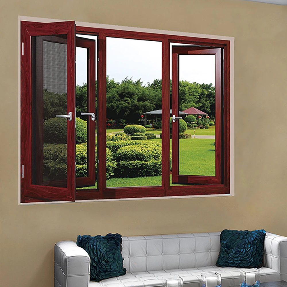 Casement Aluminum Metal Indian Window Design Latest Window Design