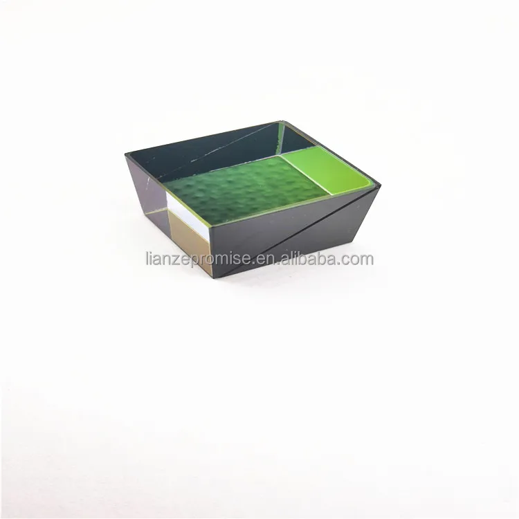 Support custom refracting  rainbow glass cube composite color prism