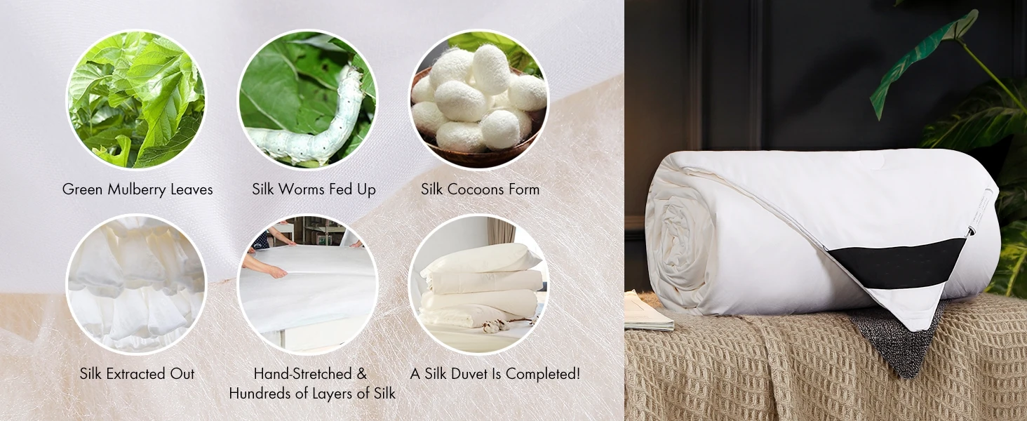 New Arrival Best Price Luxury 100% Pure Mulberry Silk Duvet Super Soft Silk Quit Duvet Hotel Home Use