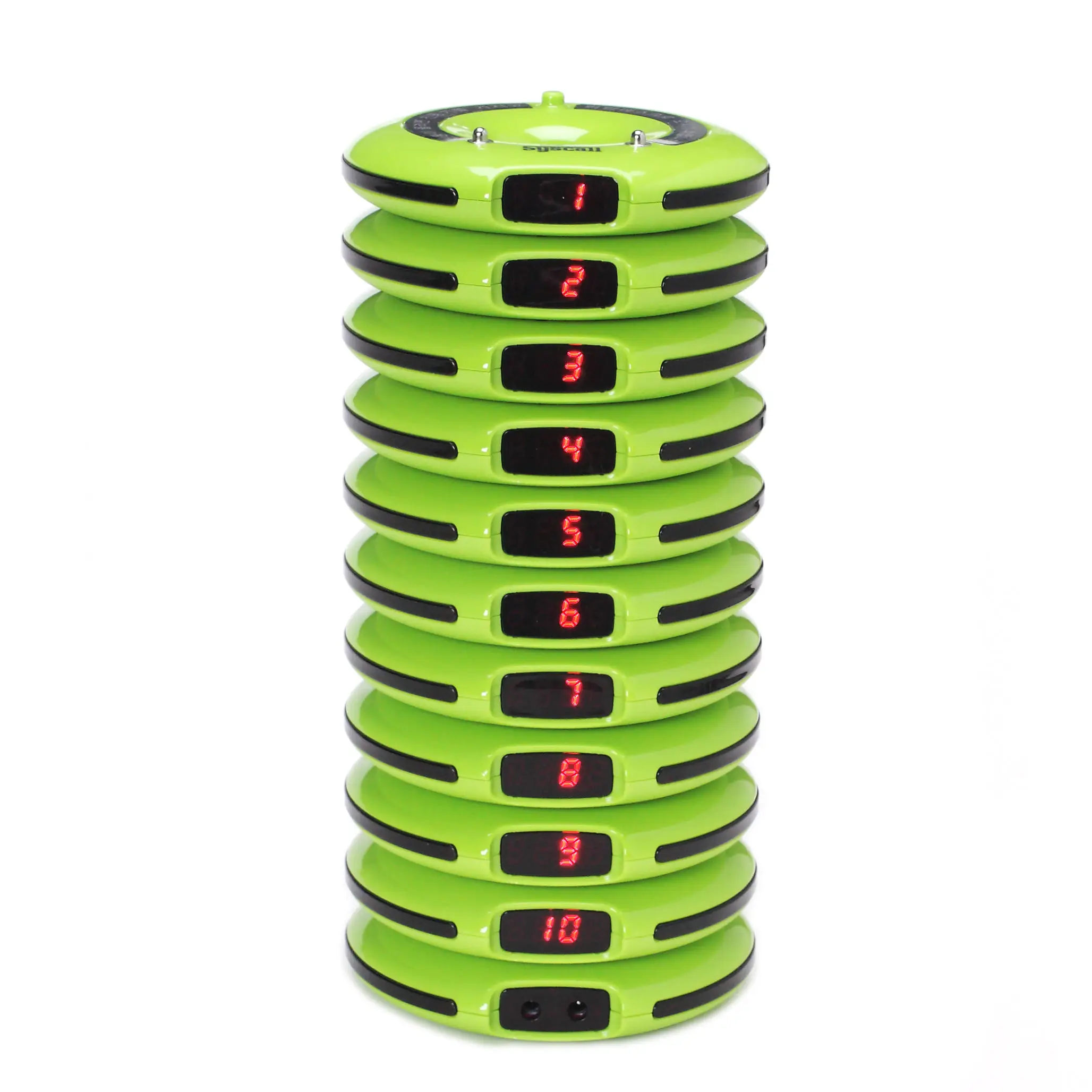 Wireless Restaurant Guest Table Call Button Paging Waiter Pager Receiver Pager Beeper Service Calling System With Screen