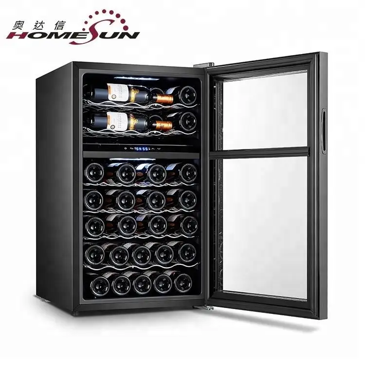 Custom Compressor Refrigerator Dual-Zone 41 Bottles Wine Fridge, Cooling System Wine Chiller, Wine Cellar Guangdong