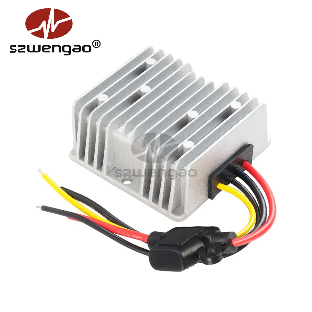 Step-down DC/DC Converter 24V 36V 48V to 12V 10A 20A Golf Cart Voltage Reducer