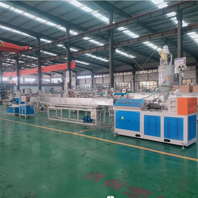 China made HDPE PE PP water heating pipe three layer machine plastic tube extruder