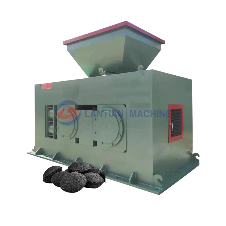 Boiler fuel coke carbon black mineral powder briquetting machine coconut charcoal briquette machine for sale